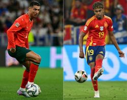 Ligue des nations: choc des générations entre le Portugal de CR7 et l'Espagne de Yamal