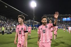 Foot: Messi signe un doublé victorieux en MLS pour son retour du Mondial des clubs