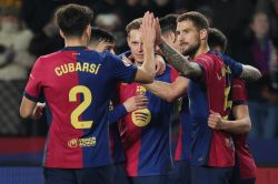 Le Barça, accroché par le Rayo Vallecano, laisse filer le Real