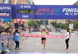 Le marathon de Beyrouth reprend des couleurs