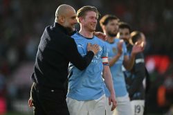 Foot: joueur emblématique, De Bruyne va quitter Manchester City en fin de saison