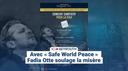 Avec « Safe World Peace » Fadia Otte soulage la misère
