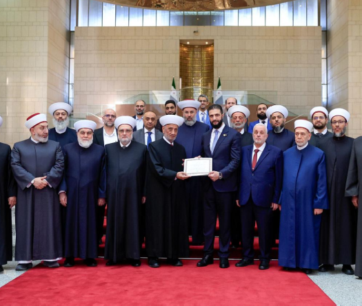 Mufti Derian's First Official Visit to Syria: Prayer, Symbols and Rapprochement