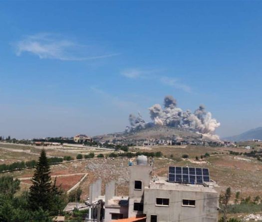 Israeli Strikes Target Hezbollah Sites in Southern Lebanon; One Killed, Multiple Injured