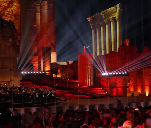 Hiba Tawaji and Oussama Rahbani Reinvent Baalbeck’s Stage