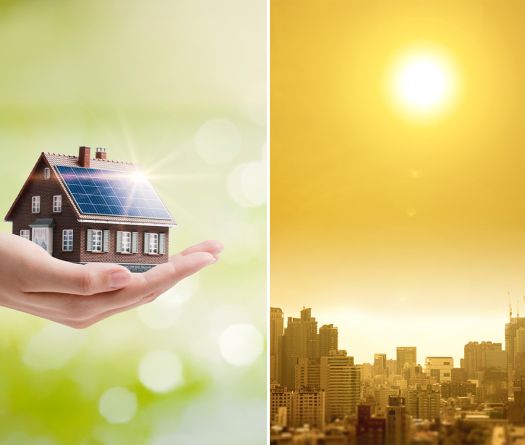 Urban Furnaces or Cool Oases: The Choice Lies Inside Our Walls