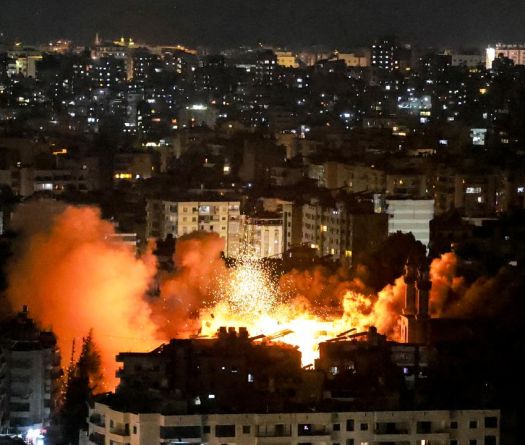 Major Israeli Airstrikes Target Hezbollah Drone Facilities in Beirut’s Southern Suburb; Katz warns no calm without disarmament