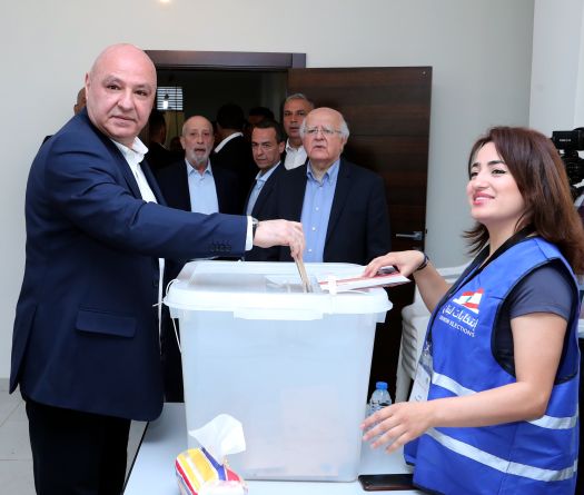 J. Aoun Calls for Votes 'for Those Who Will Contribute to Reconstruction' of South Lebanon