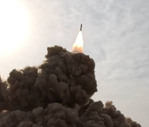 Israel Intercepts Houthi Missile Fired From Yemen
