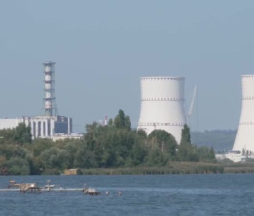 Fire at Nuclear Plant After Russia Downs Ukrainian Drone