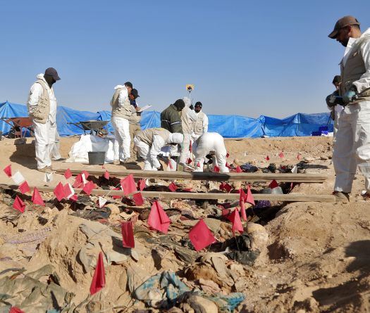 Bodies of About 100 Kurdish Women, Children Found in Iraq Mass Grave