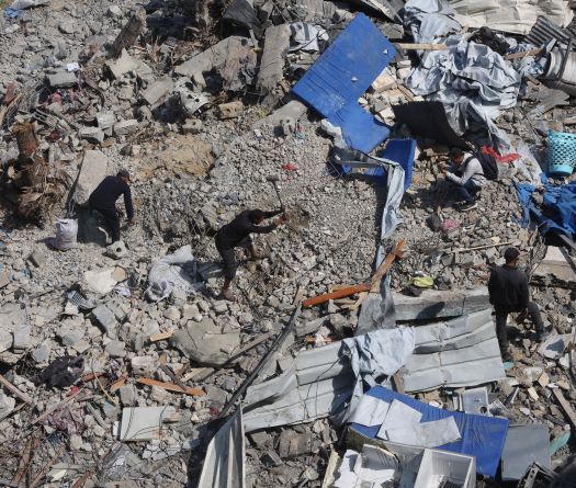 Israeli Airstrikes Kill at Least 400 Palestinians, Including Hamas Officials