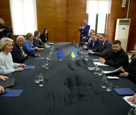 European Leaders Rally With Zelensky in Washington