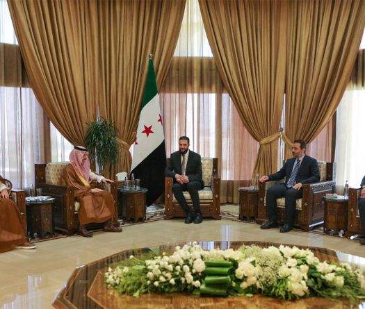 Saudi Top Diplomat Says 'at Vanguard' of Efforts to Rebuild Syria