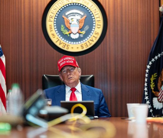 Trump Urges Mideast Peace after 'Weak' Iran Retaliation 