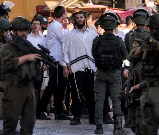 Israeli Settlers Attack Army Base in West Bank