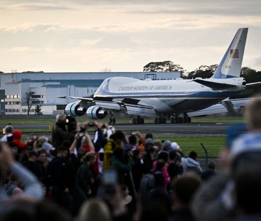 Trump Arrives in Scotland for Trade Talks, Golf, and Controversy