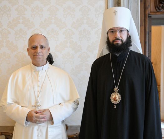 Pope Receives High-Ranking Russian Orthodox Cleric