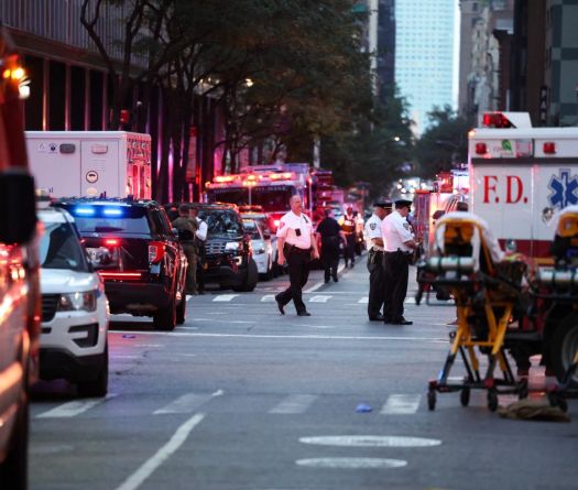 Five Dead Including Gunman in New York Office Shooting Spree