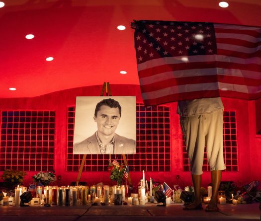 Trump says Charlie Kirk Shooting Suspect in Custody