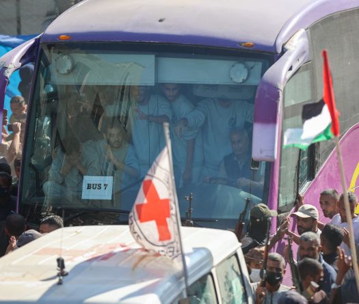 Two Gaza Hostage Bodies Handed to Red Cross