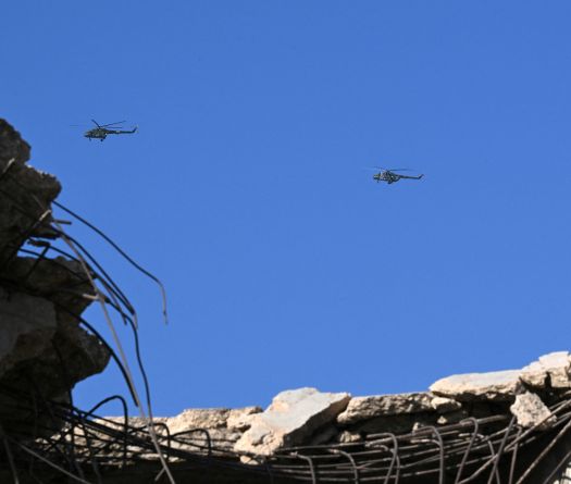 Shelling of Unknown Origin Hits Damascus Area