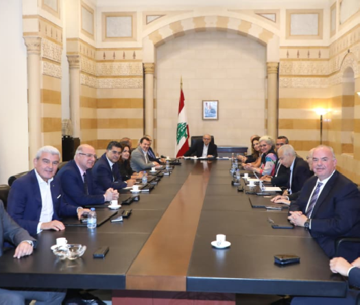  Meeting at the Serail to Address Raoucheh Rock Illumination Defiance  