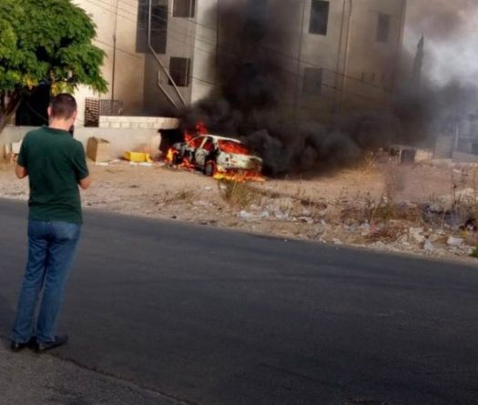 Drone Strike Targets Car Near Barja