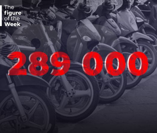 Only 1 in 5 Motorcycles Registered in Lebanon