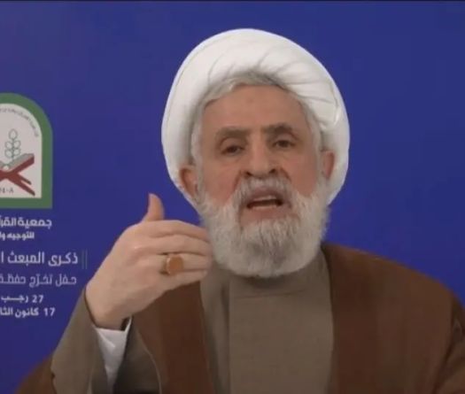 Naim Kassem Slams Lebanon’s Foreign Minister