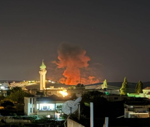 Israeli Drone Strikes Hit Al-Housh in Southern Lebanon