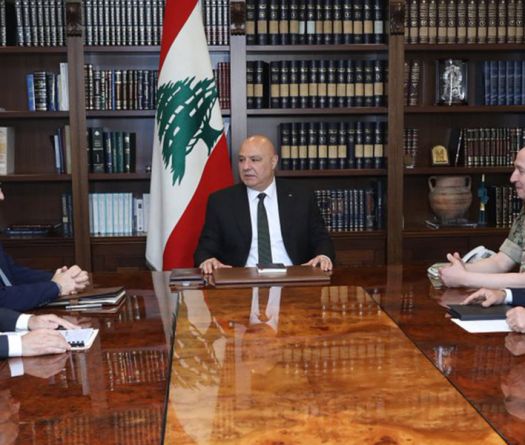 Presidential Palace Hosts High-Level Security Meeting on Palestinian Camp Disarmament 
