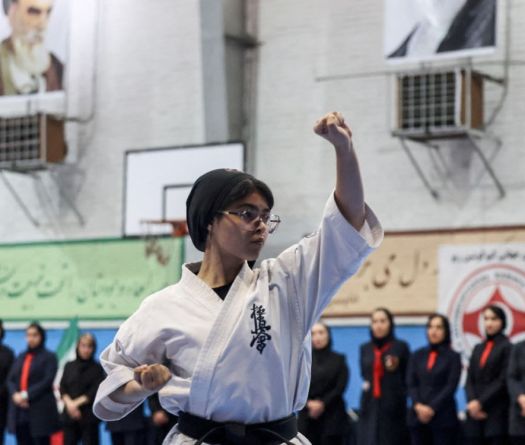 In Iran, Girls Reveal Themselves Through Karate