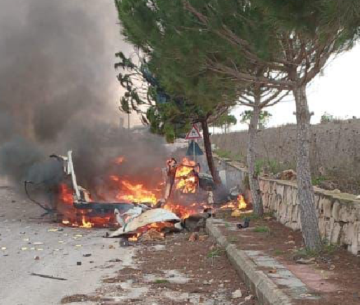 Israel Strikes Two Vehicles in Southern Lebanon, One in Rare Chouf Attack