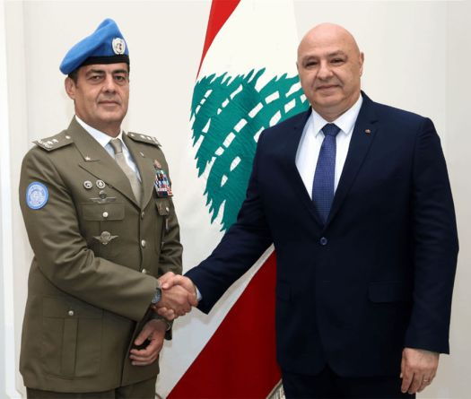 President Aoun Meets New UNIFIL Chief, Reaffirms Commitment to Resolution 1701