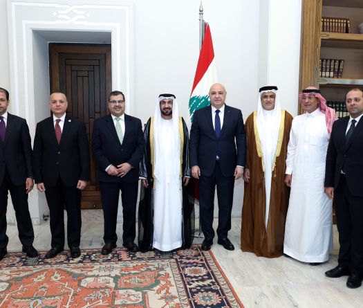 Aoun Urges Unified Arab Stance and Calls for Common Market