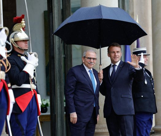Salam Returns to Beirut ‘Reassured’ After Meeting Macron 
