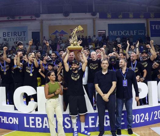 Riyadi Crowned Champions of Lebanon
