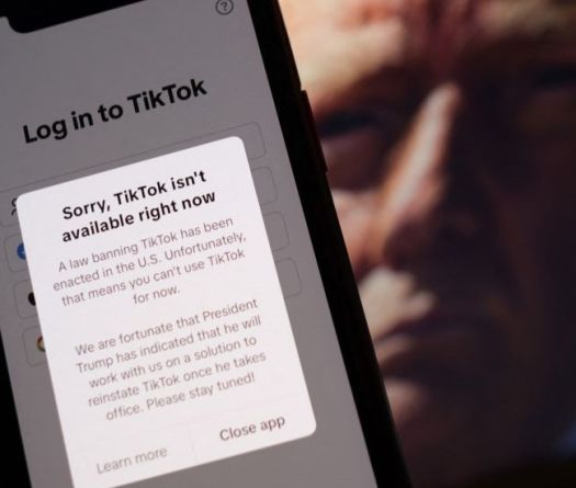 TikTok Shuts Down in US but Hopes for Trump \