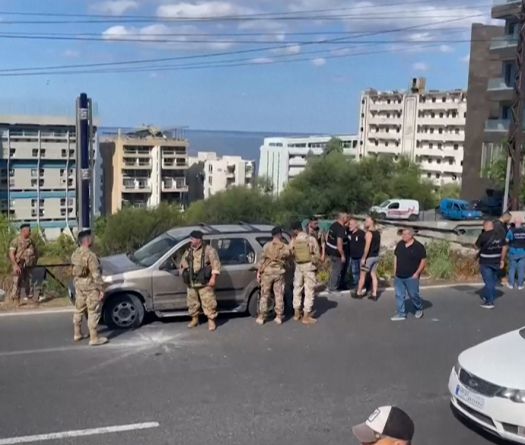 Israeli Strike on Car in Jounieh