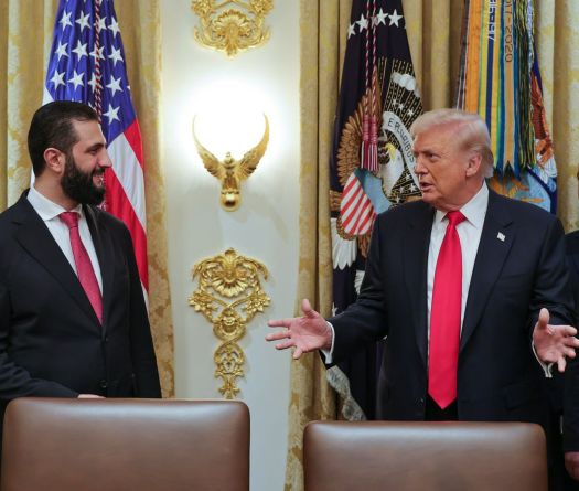 Syria's Ex-Jihadist President Holds Historic Trump Talks