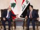 Lebanese and Iraqi Prime Ministers Discuss Closer Ties Before Summit