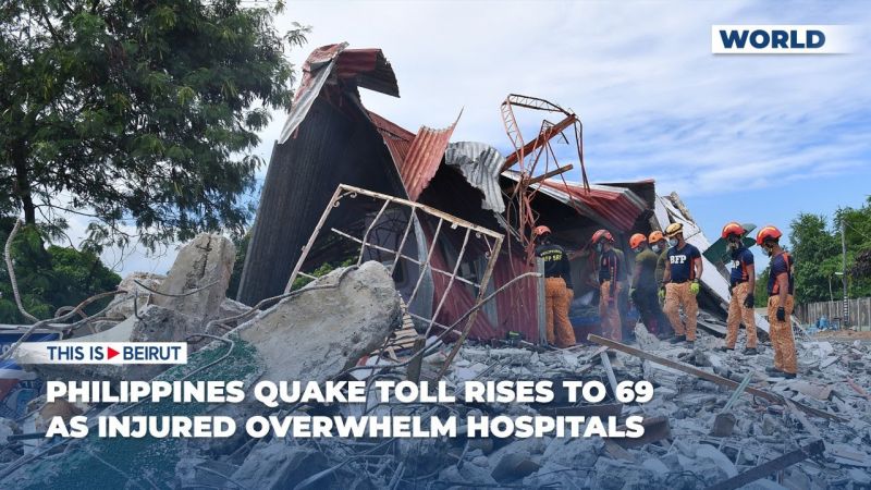Philippine Quake Toll Rises to 72 as Search Winds Down