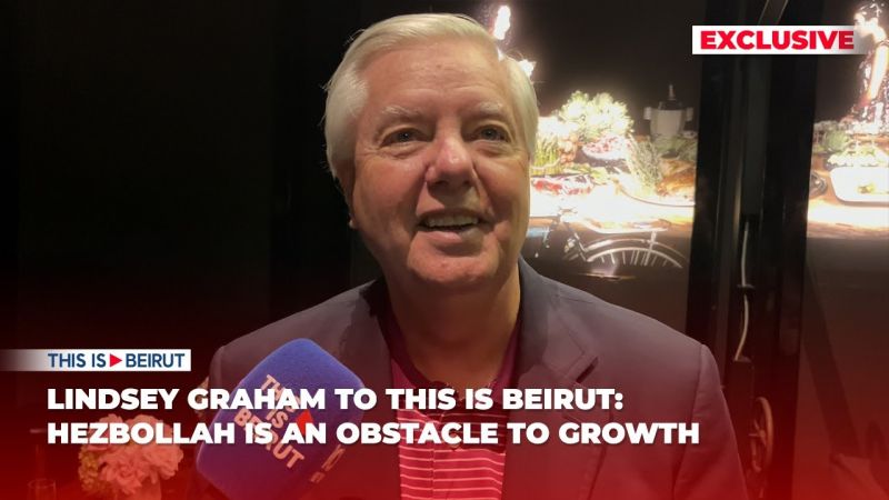 Lindsey Graham to This Is Beirut: Hezbollah Is an Obstacle to Growth