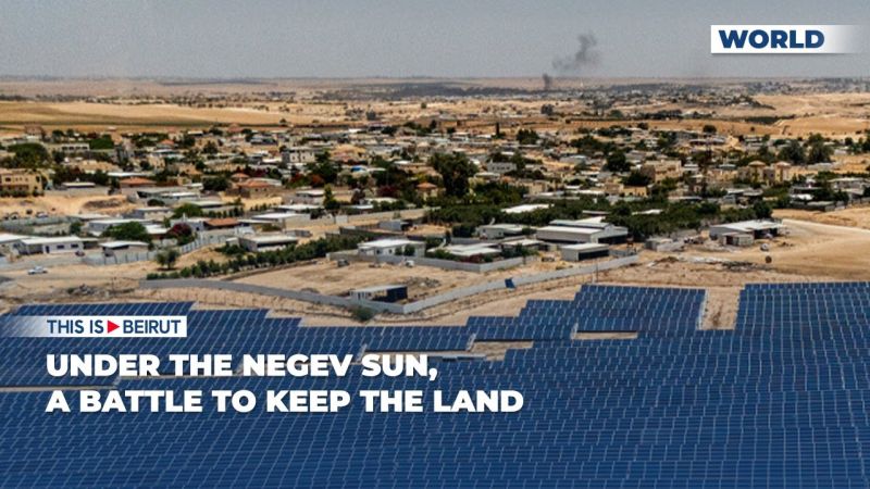 Under the Negev Sun, a Battle to Keep the Land
