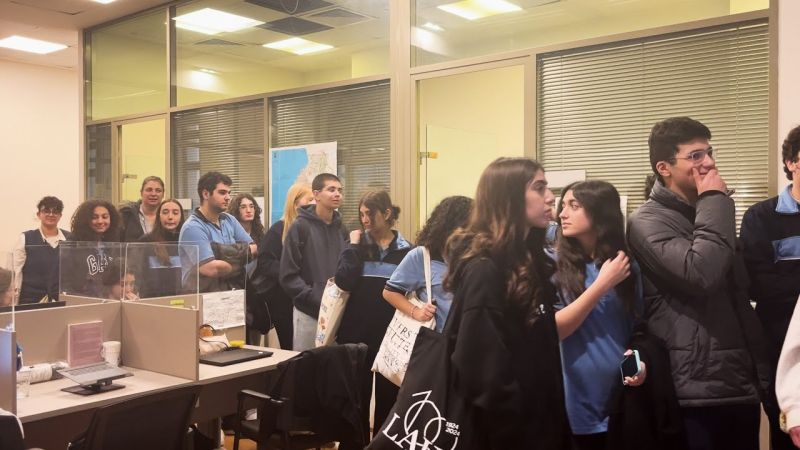 Lycée Marcel Pagnol Students Go Behind the Scenes at Ici Beyrouth–This Is Beirut