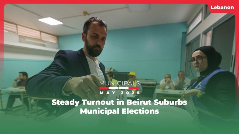 Steady Turnout in Beirut Suburbs Municipal Elections