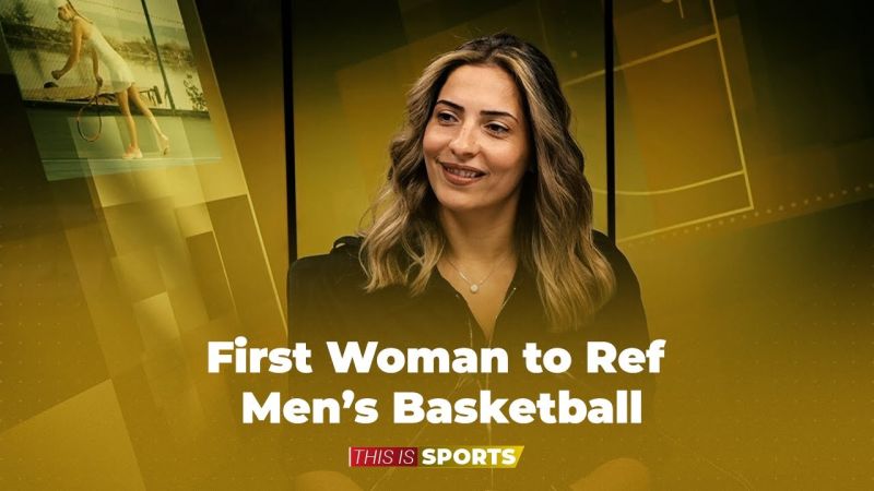 First Woman to Ref Men’s Basketball