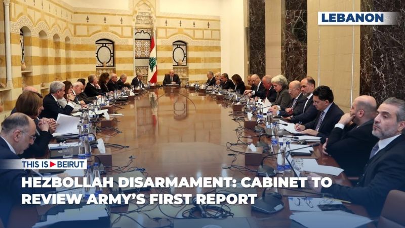 Hezbollah Disarmament: Cabinet to Review Army’s First Report