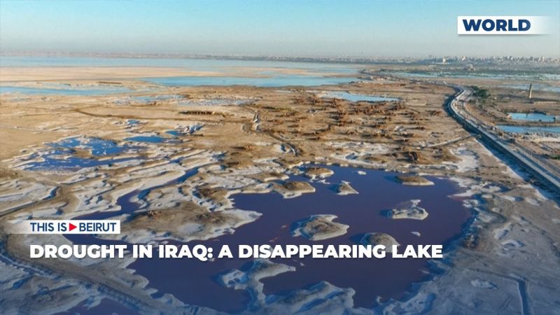 Drought in Iraq: A Disappearing Lake